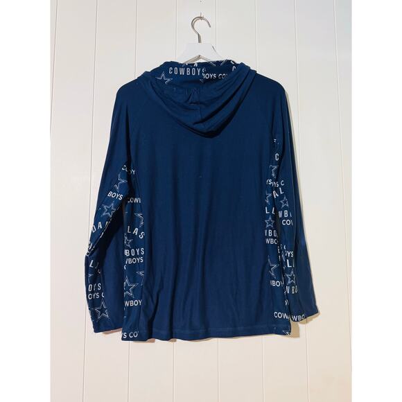 NFL Pajama Pullover Shirt Womens Size Small Dallas Cowboys - Picture 2 of 5